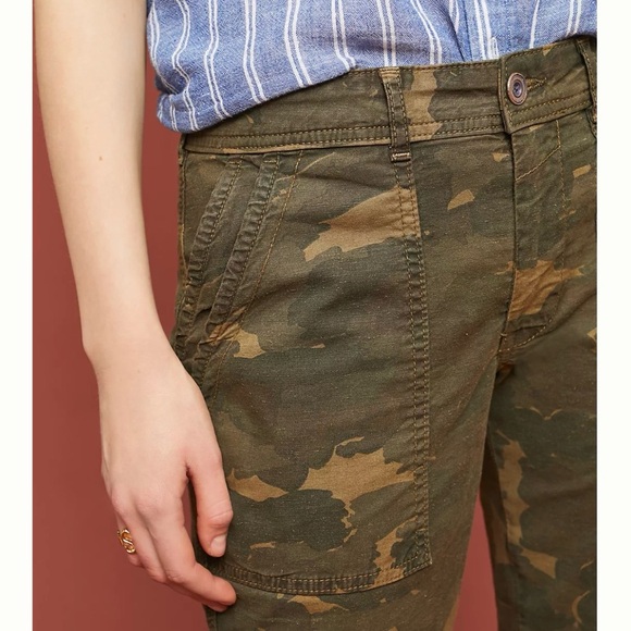 Anthropologie Wanderer Camo Utility Pants - Picture 2 of 13